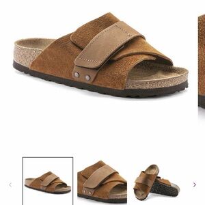 Birkenstock Kyoto Nubuck/Suede Leather Mink